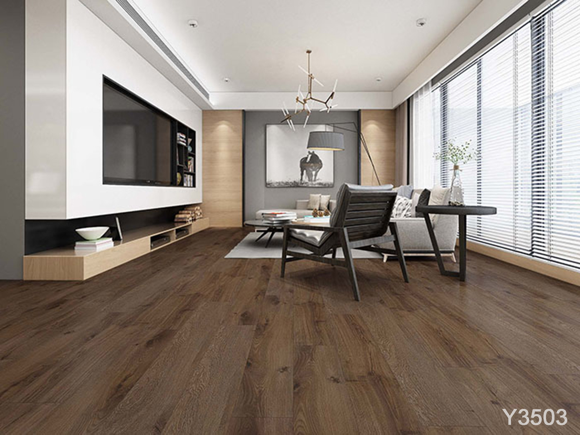 5mm Vinyl Floor Rigid Spc Vinyl Plank Flooring Comfortable Unilin Click System